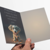 "Thank You!" Card pup " 1 Thessalonians 5:18 Give thanks for everything. This is God’s will for you in Christ Jesus." - Image 2