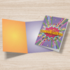 "CONGRATULATIONS" blank Card size Small (budget friendly) A6 14.8 x 10.5 cm. 300gsm. - Image 2